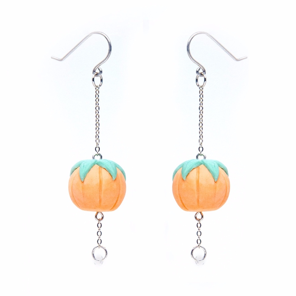 Harvest Pumpkin Dangles